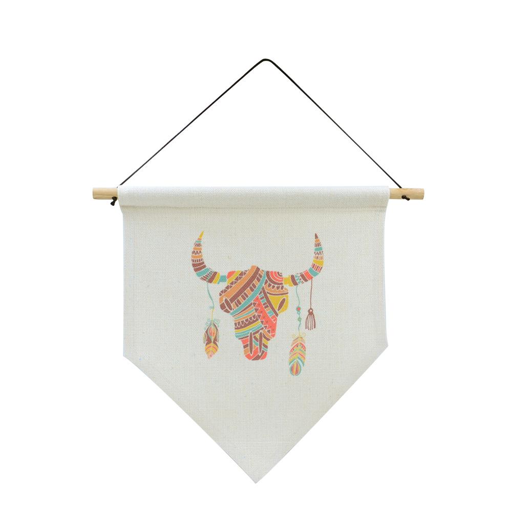 Linen sublimation blank flag