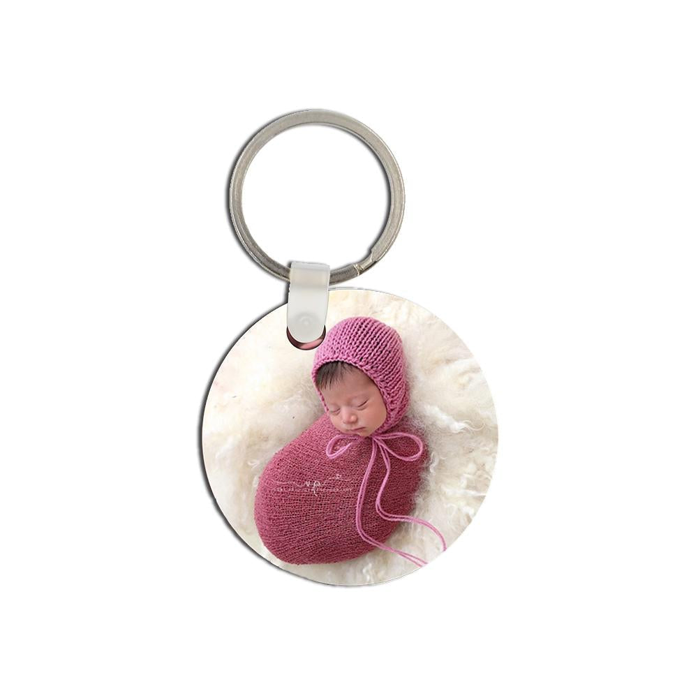 subliflex round sublimation keyring