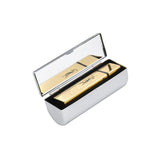 Blank gold metal business card holder for sublimation and laser engraving