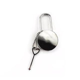 Blank metal padlock with heart-shaped key for sublimation or laser engraving crafts