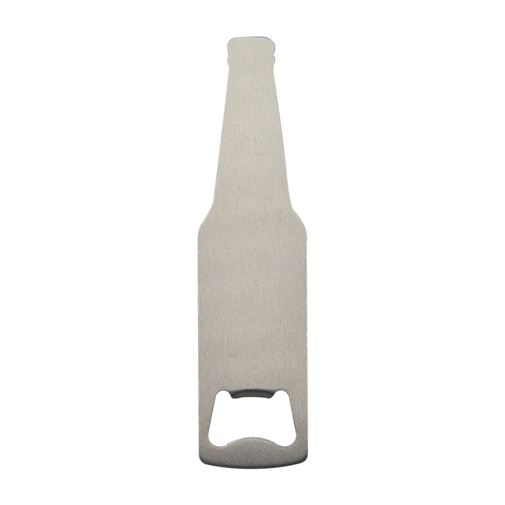 Sublimation blank silver bottle opener