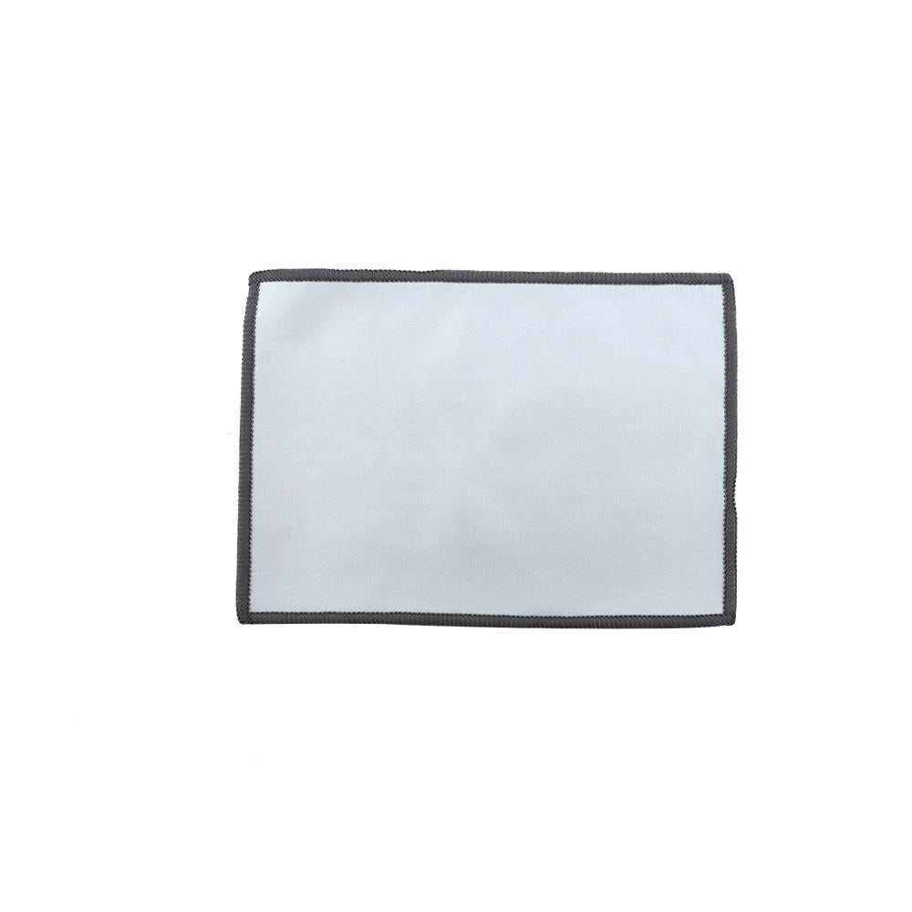 terry lined sublimation cleaning cloth