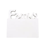 MDF Photo Frame - Family
