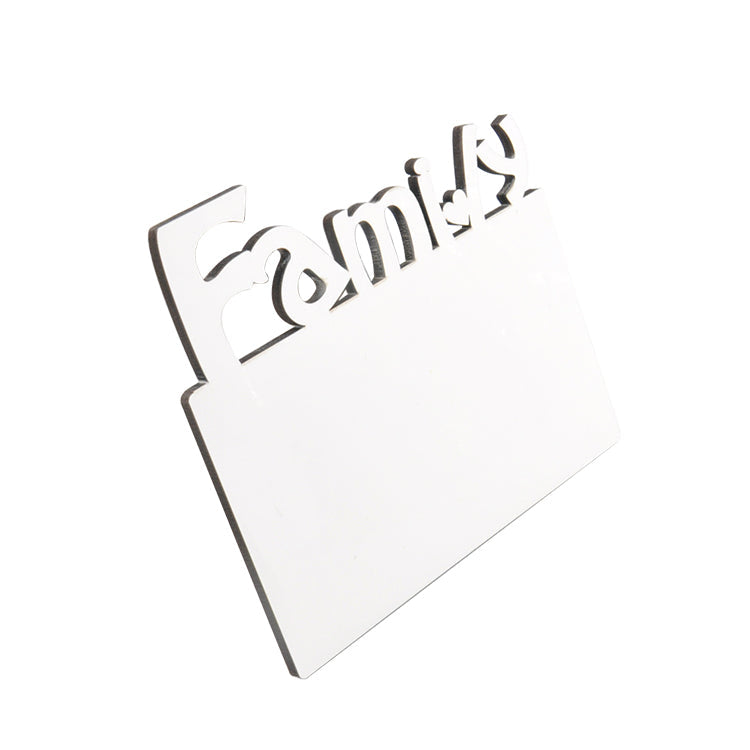 MDF Photo Frame - Family