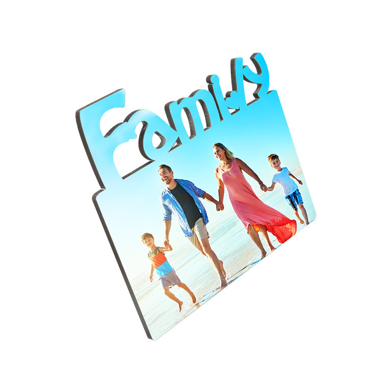 MDF Photo Frame - Family