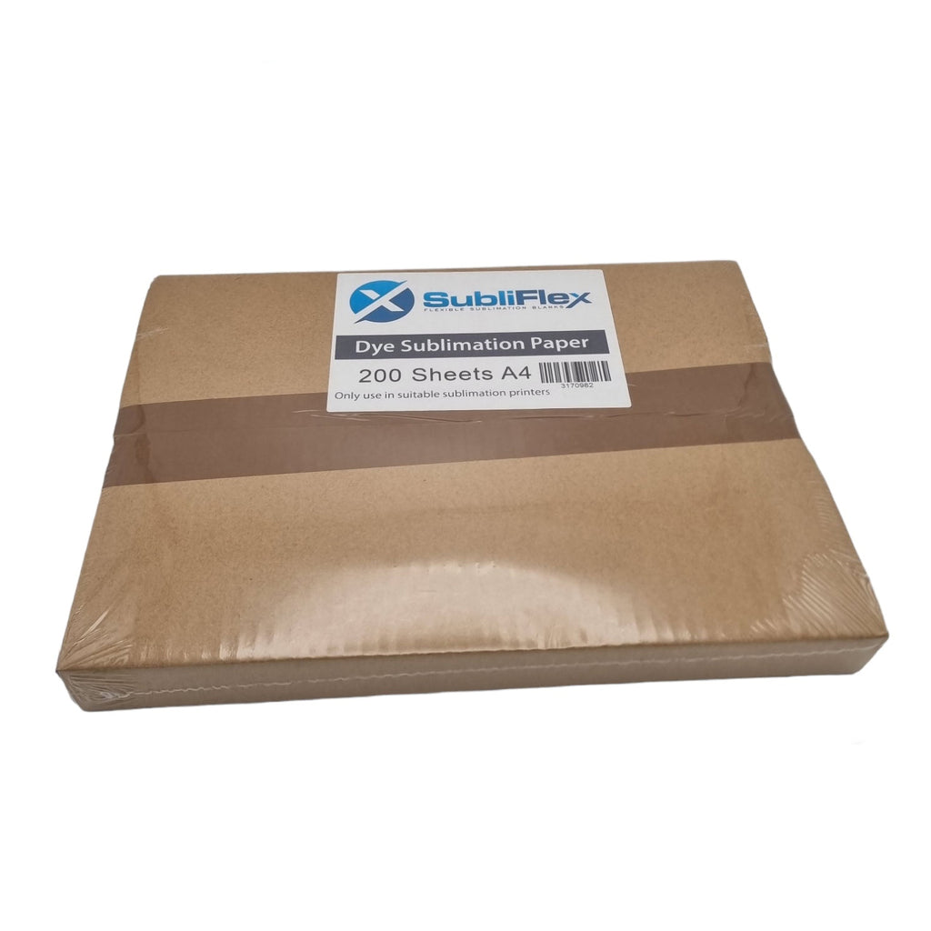 A4 SubliFlex / Dino Sublimation Paper (Pack of 200 Sheets)