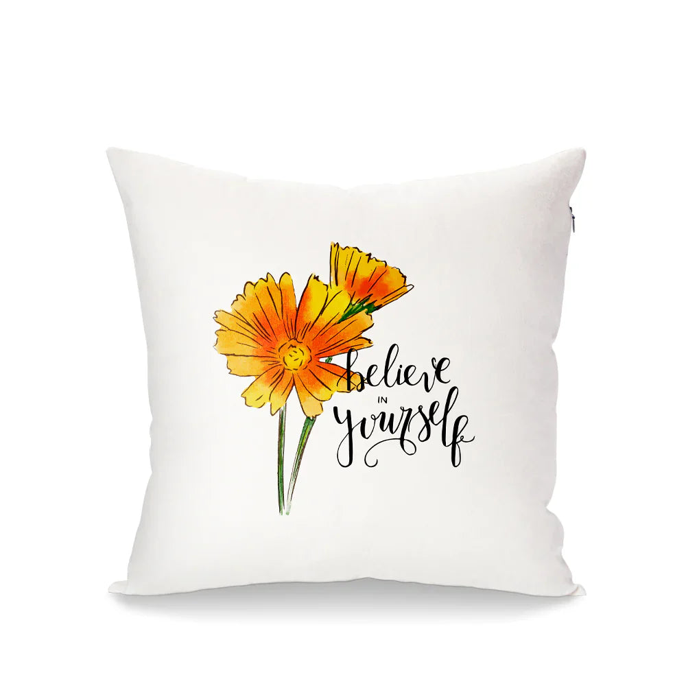 sublimation Charpie Pillow Case - 45 x 45