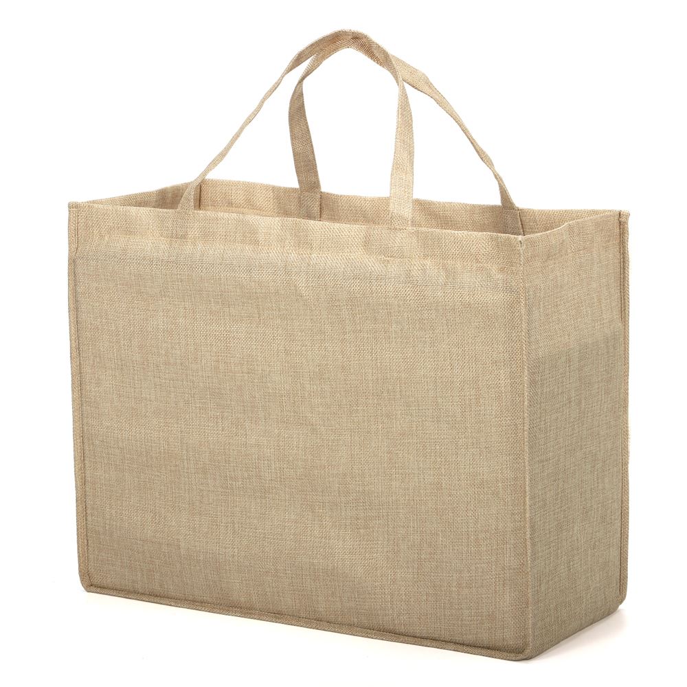 sublimation blank Burlap Tote Bag Natural