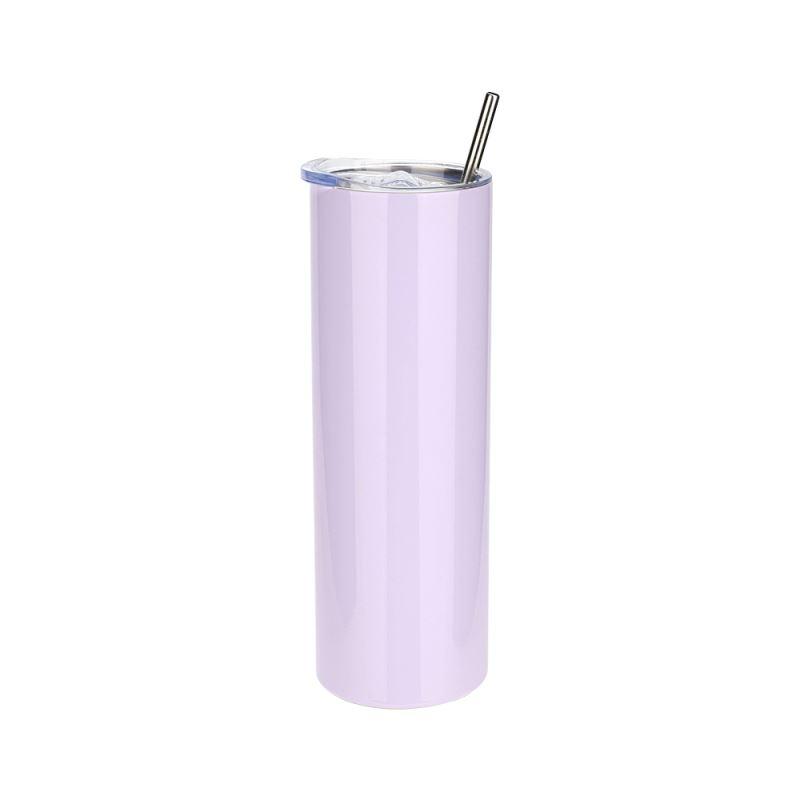 Stainless Steel Tumbler 20oz - Glossy Purple