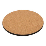 Round blank cork coaster for sublimation and laser engraving projects