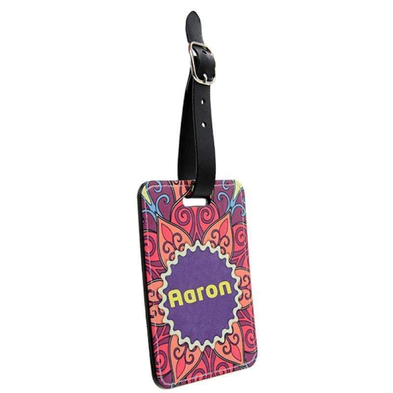 Rectangle - PU Luggage Tag