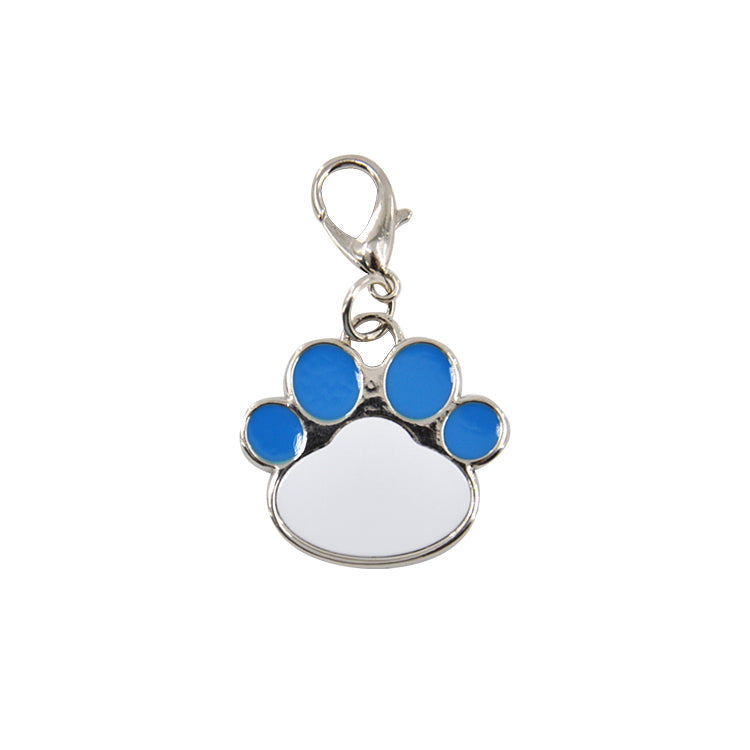 sublimation blank pet tag paw print