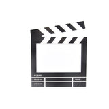 Blank sublimation clapperboard photo frame with triangular design, ready for customisation as a modern desk photo display or gift.