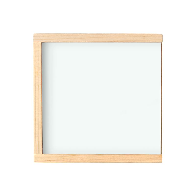 Blank wooden coaster gift box for sublimation and laser engraving