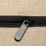 Dark Linen Shopping Bag With Black Base 36 x 48