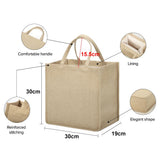 sublimation blank Linen Tote Bag Natural