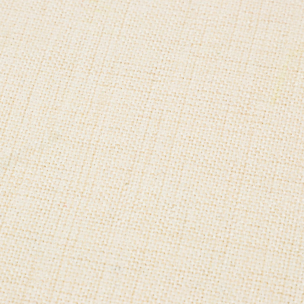 Close-up of blank linen coaster fabric for sublimation printing or laser engraving