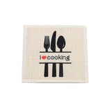 sublimation blank linen coaster