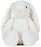Mumbles Zippie Cream Bunny in ultra-soft cream fur, perfect for gifts and cuddling.