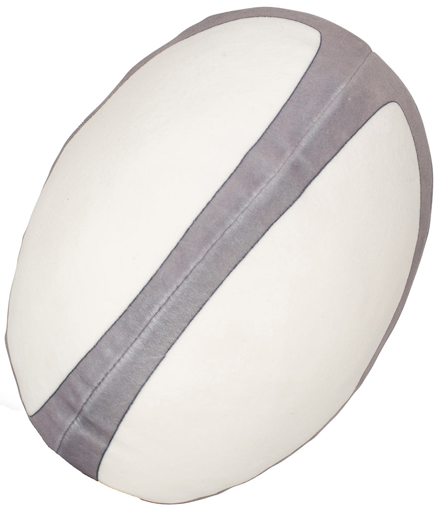 Mumbles Zippie rugby ball with soft material, perfect for gifts and customisation options.