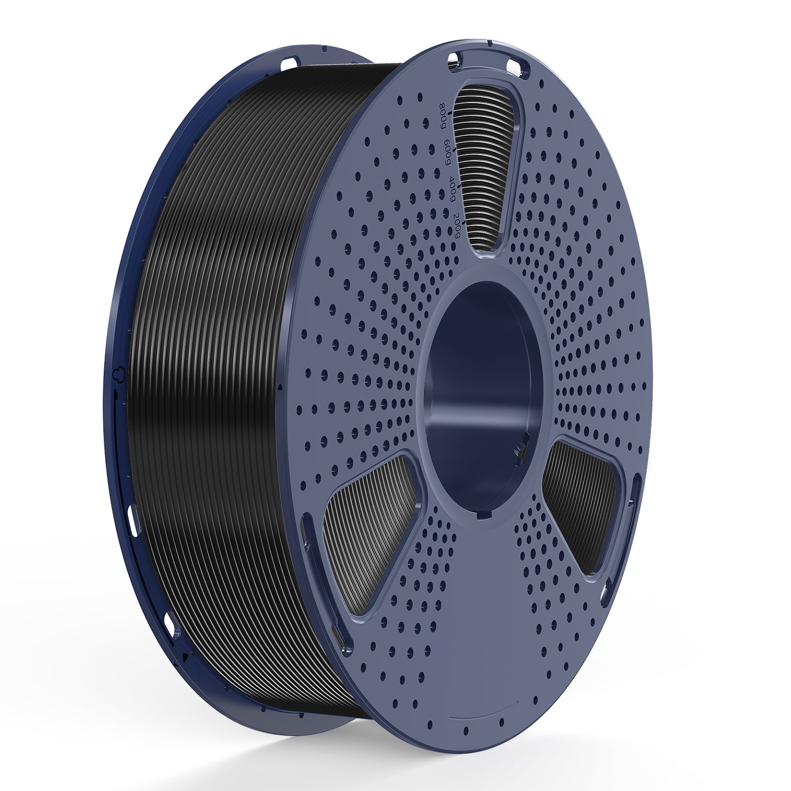 Sunlu PETG Black - Filament 1KG spool showcasing durable and versatile 3D printing material for quality prints.