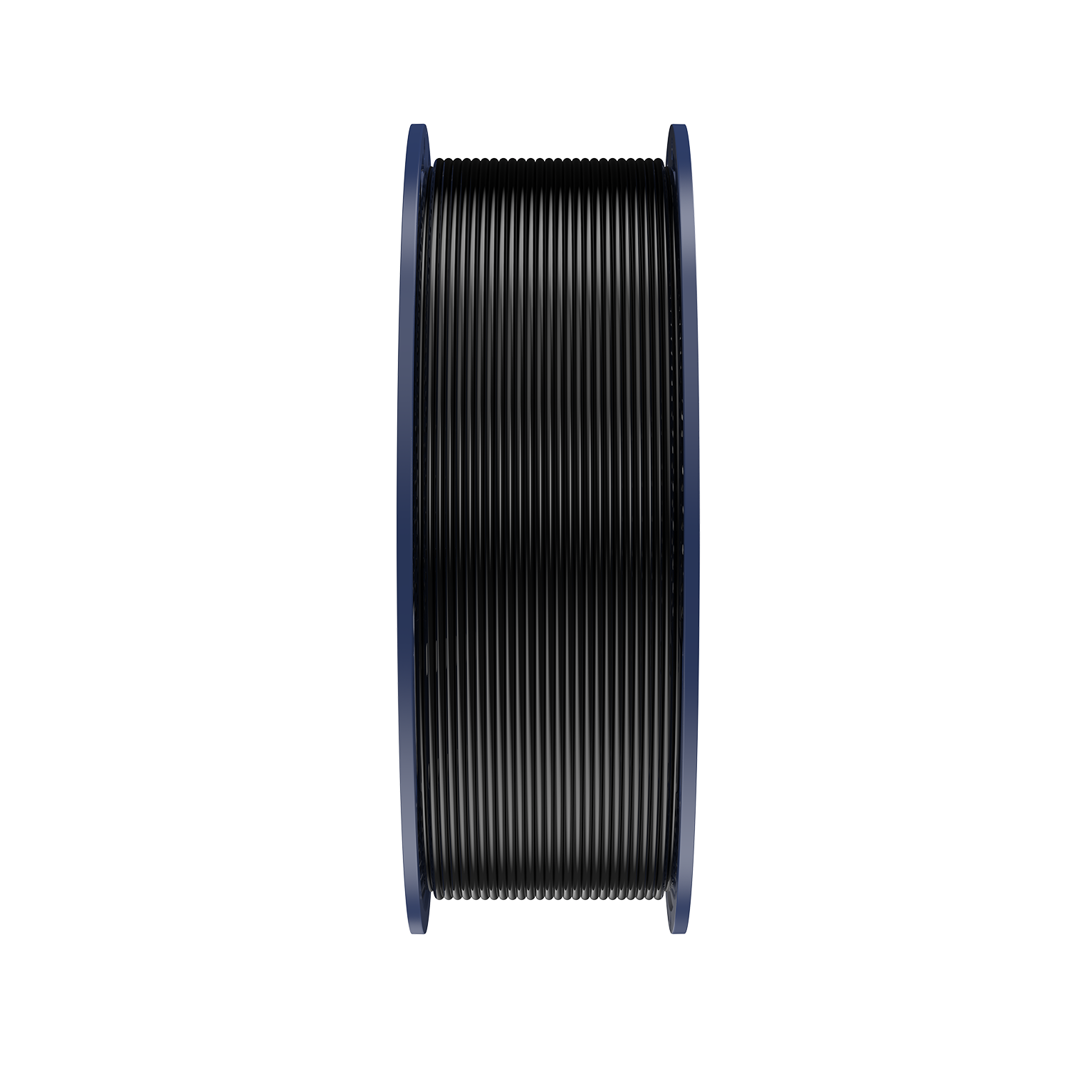 Sunlu PLA+ 2.0 Black Filament spool showcasing premium quality black filament for 3D printing.