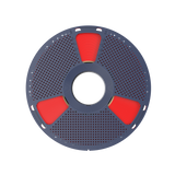 Sunlu PLA+ 2.0 Red Filament spool showcasing bright red filament and durable design.