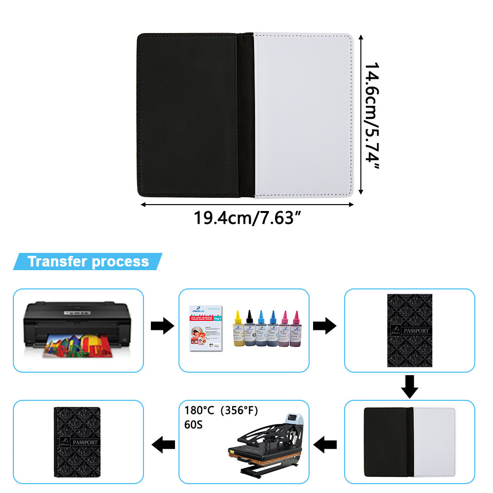 black passport cover