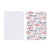 Passport holder White sublimation blanks