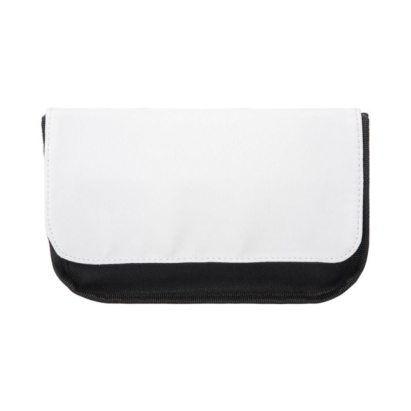 Blank black and white pencil case for sublimation or laser engraving projects