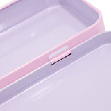 Close-up of a pink metal tin suitable for sublimation or laser engraving projects