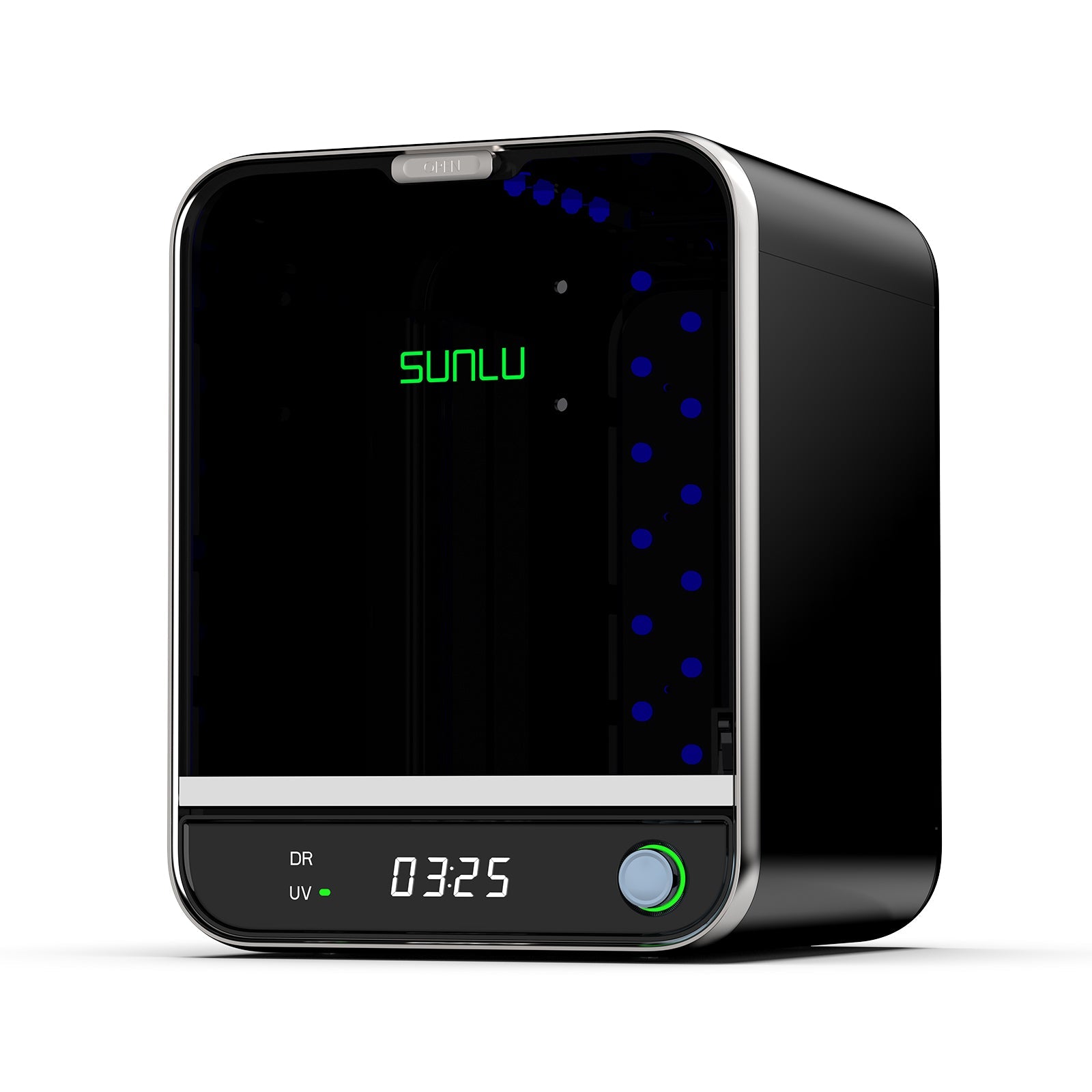 SUNLU RC-2 Uv Resin Curing Enclosure for efficient resin print post-processing with adjustable timer.