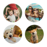 Sublimation Round Glass Coaster
