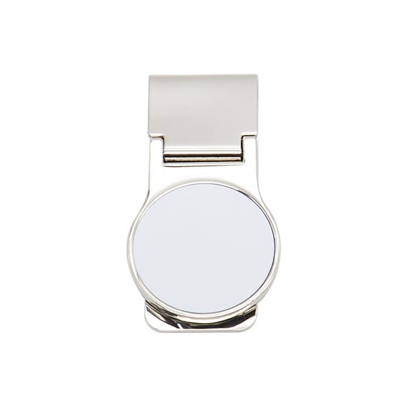 sublimation blank metal money clip round