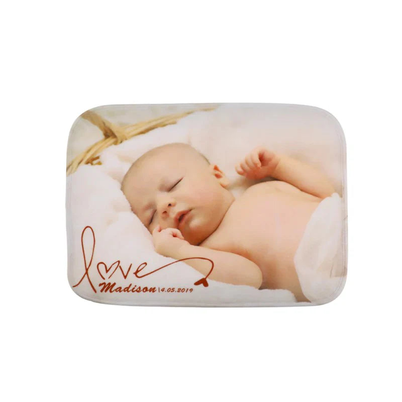 sublimation Baby Blanket Fleece White