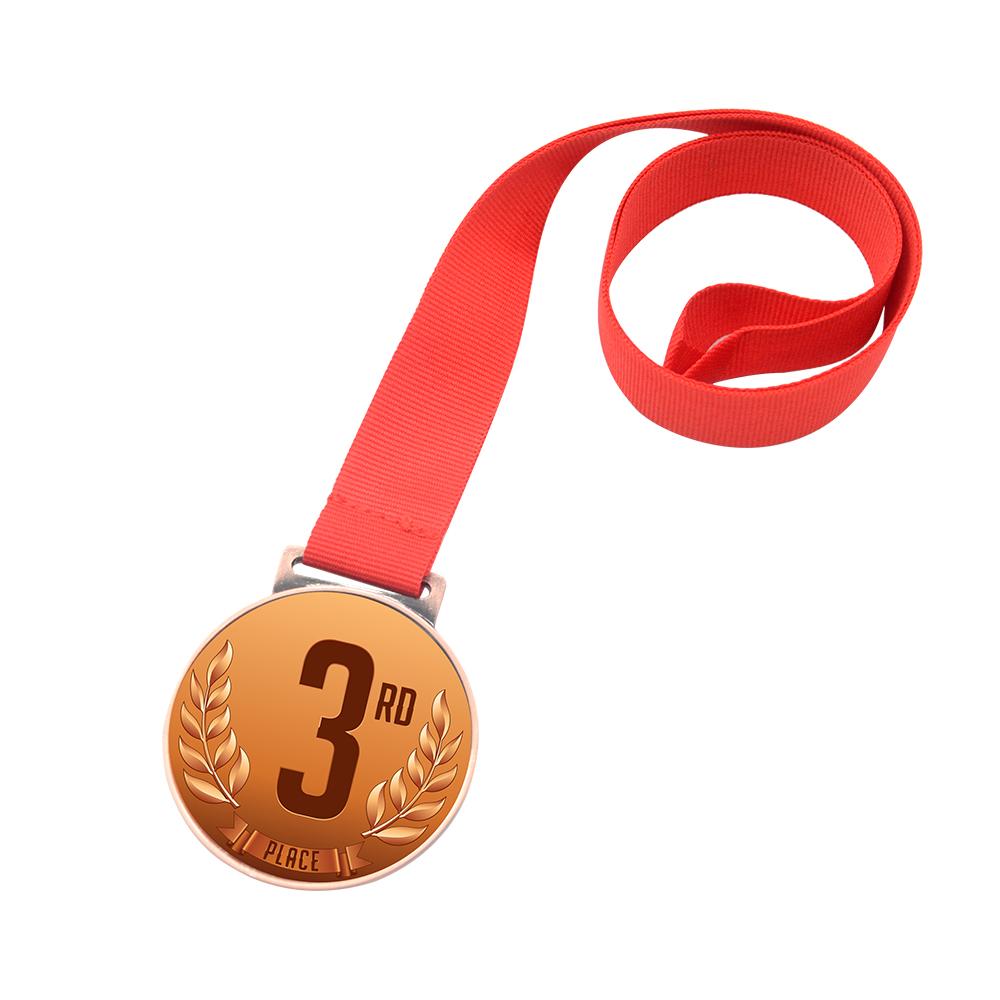 Sublimation blank bronze medal award