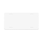 Sublimation blank license plate
