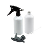 400ml white aluminium spray bottle sublimation blank with removable nozzle, ideal for custom printing and laser engraving