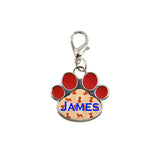 sublimation blank pet tag paw print