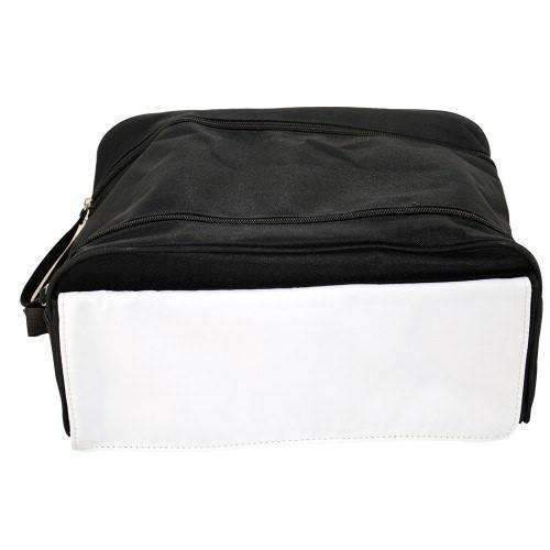 Black boot bag