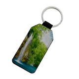 Rectangle - PU Leather Keyring