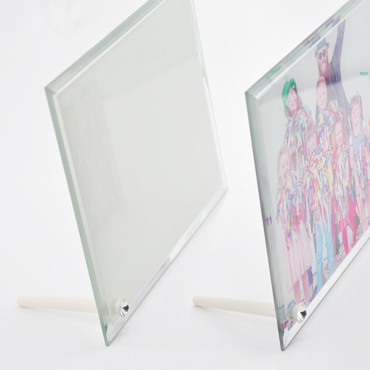 Glass Panel With Stand - 23 x 18 cm