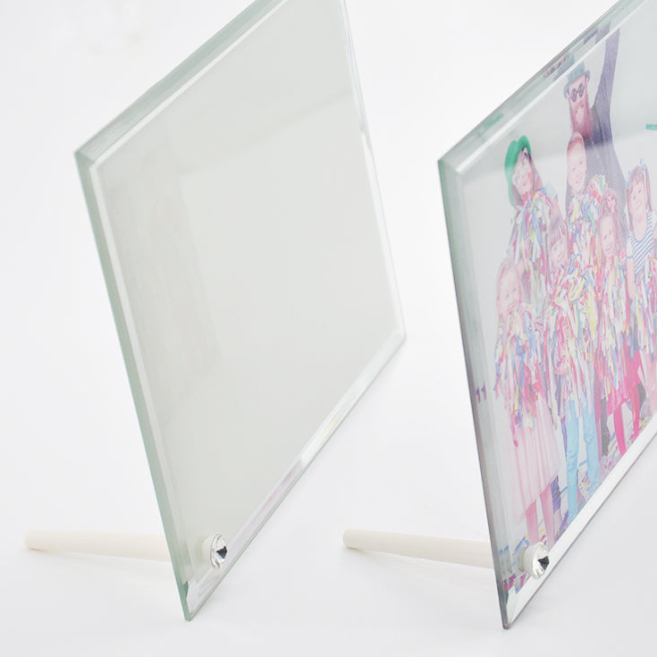Glass Panel With Stand - 23 x 18 cm