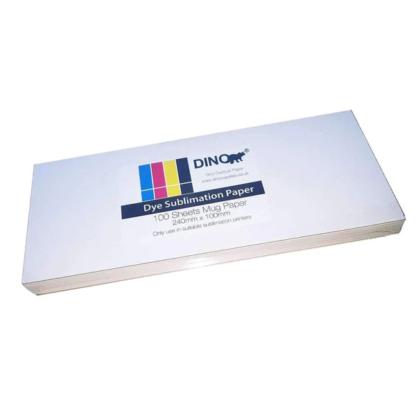 SubliFlex - Pre Cut Mug Paper - 100 Sheets - 100 x 240