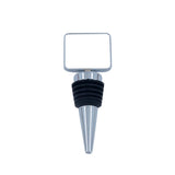 square wine bottle stopper sublimation blank 