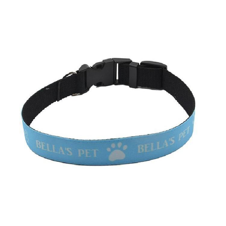 sublimation blank pet dog collar medium