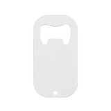 sublimation blank Stainless steel white bottle opener
