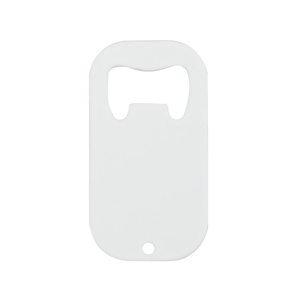 sublimation blank Stainless steel white bottle opener