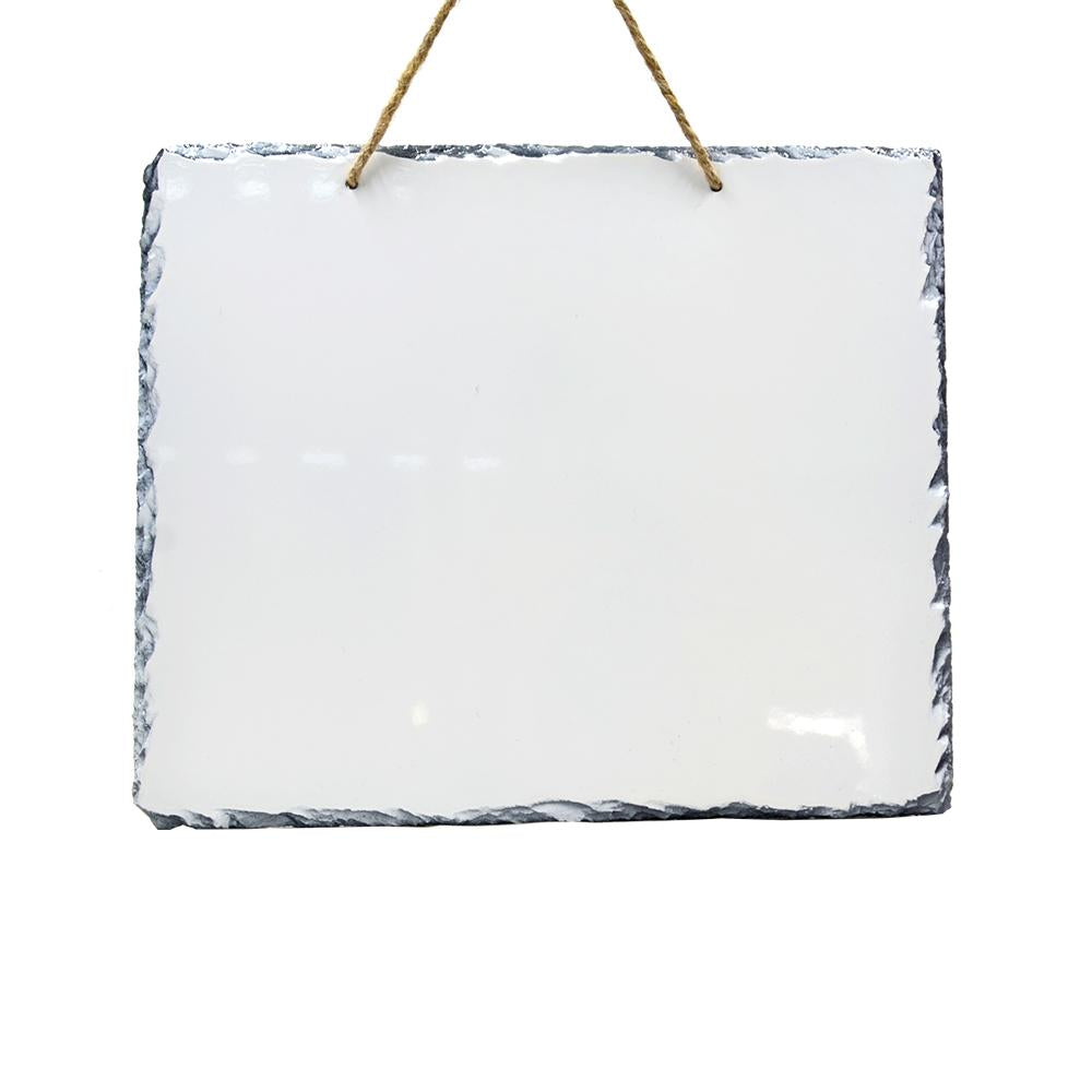 Hanging Photo Rock Slate 25cm x 30cm - Glossy