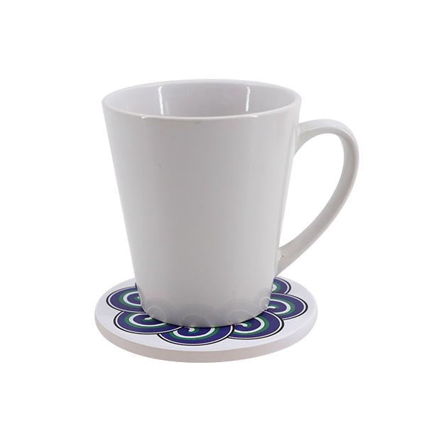 sublimation blank round sandstone coaster